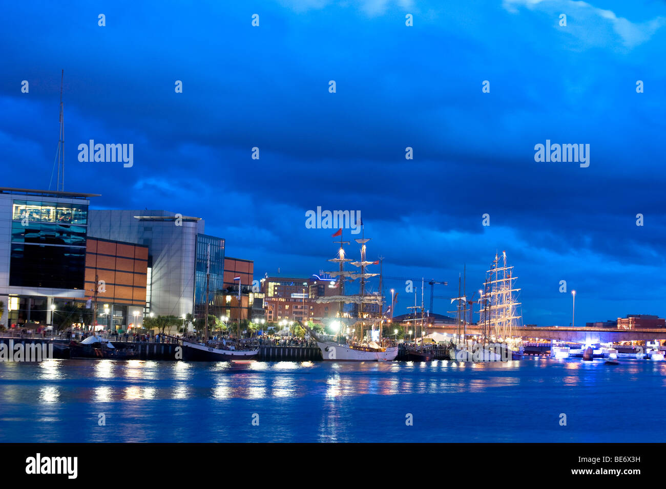 Tall Ships visiter Belfast Août 2009 Banque D'Images