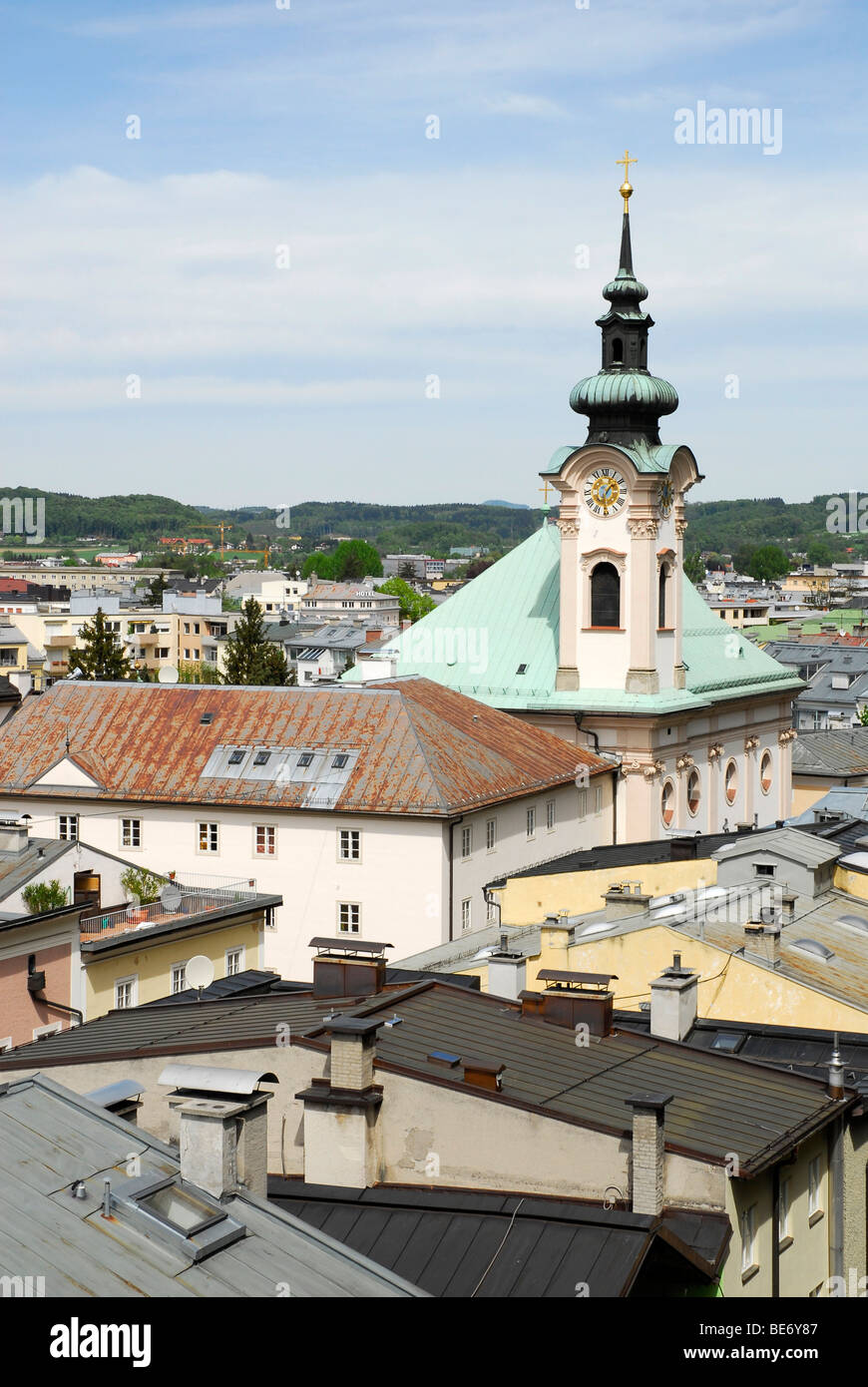 Eglise de Saint Sébastien, Sebastianskirche, quartier Neustadt, Salzburg, Salzburger Land, de l'état Autriche, Europe Banque D'Images