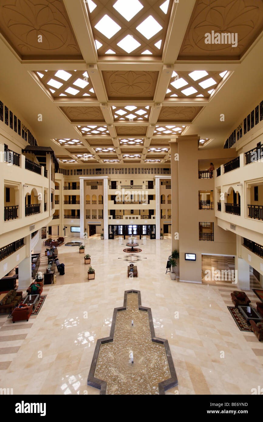 Hall de l'hôtel Steigenberger Al Dau Beach Resort, Hurghada, Egypte, Mer Rouge, Afrique Banque D'Images