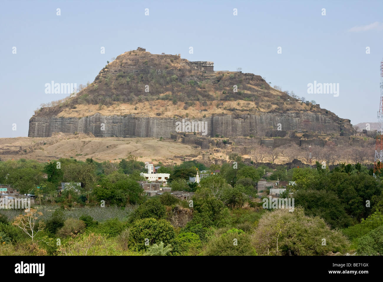 Devagiri Fort de Daulatabad près de Aurangabad Inde Banque D'Images