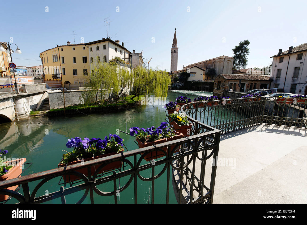 Sacile, Frioul-Vénétie Julienne, Italie, Europe Banque D'Images