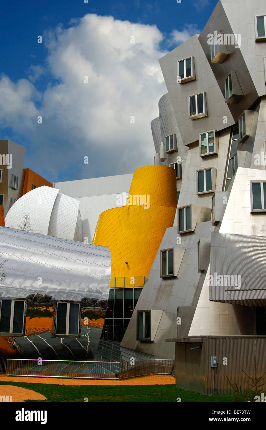 Stata center for Computer Science and Artificial Intelligence, Massachusetts Institute of Technology, MIT, Cambridge, Massachus Banque D'Images