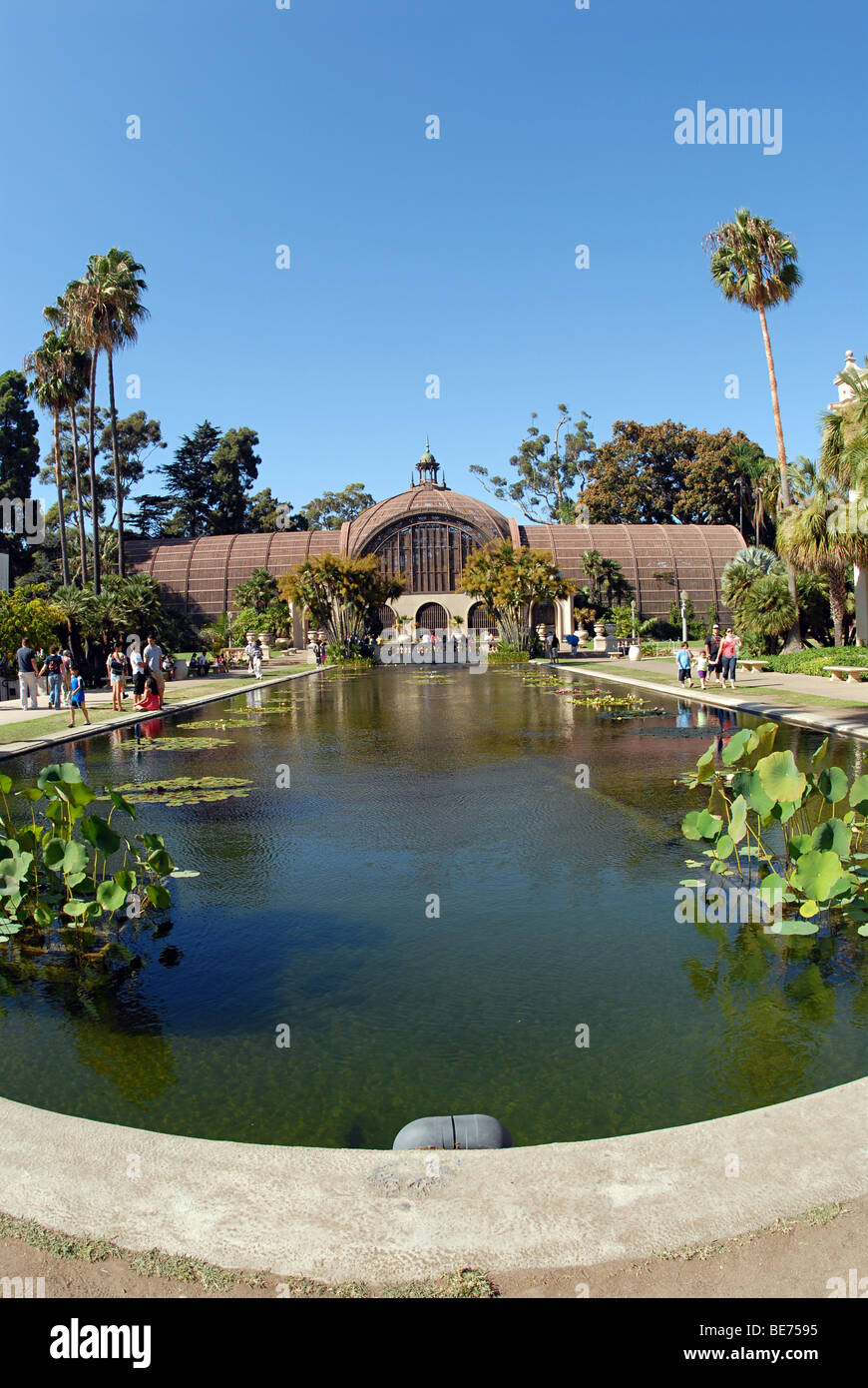 Balboa Park Botanical Building, San Diego Banque D'Images