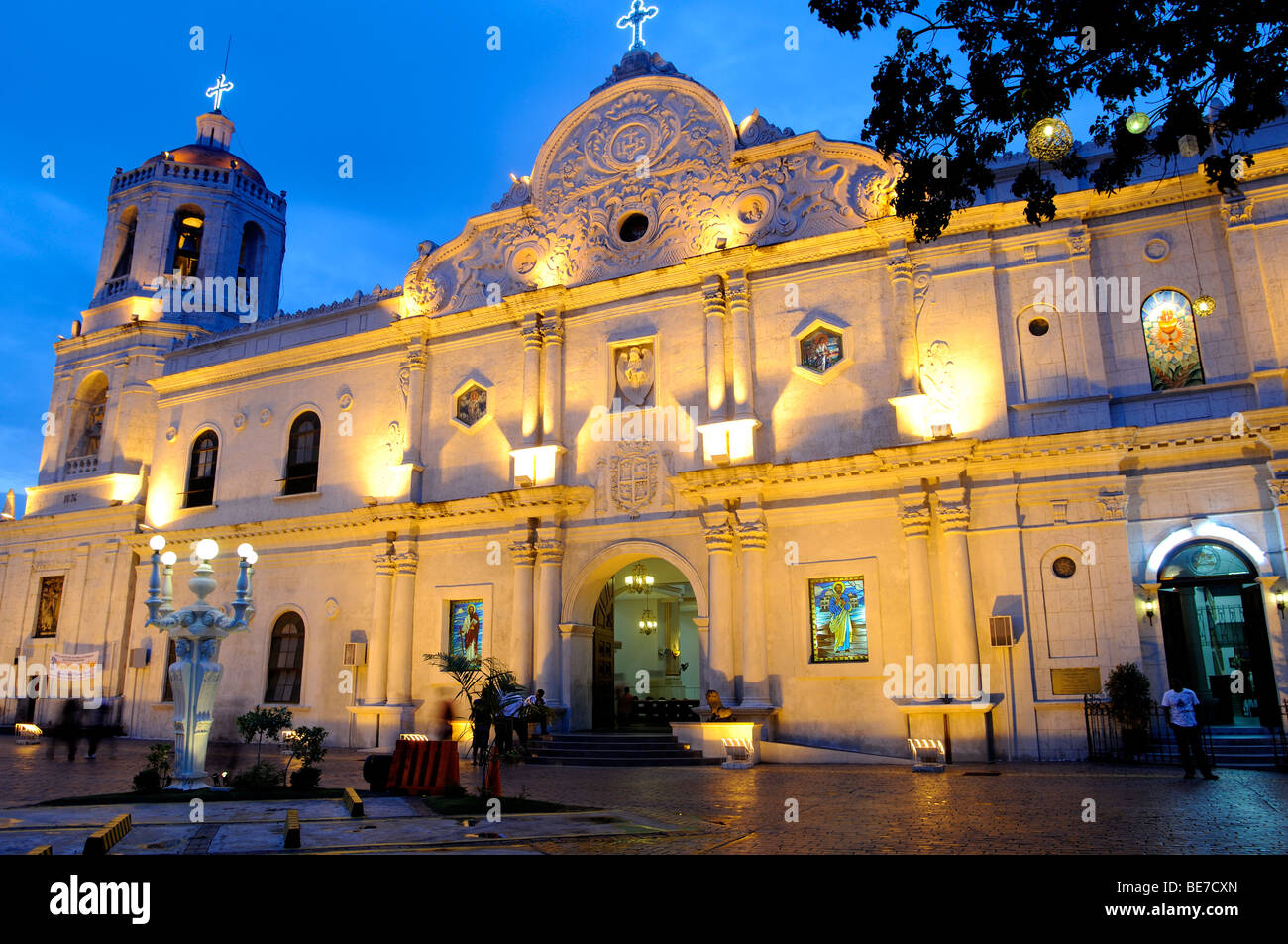 Cathédrale de Cebu Cebu City aux Philippines Banque D'Images