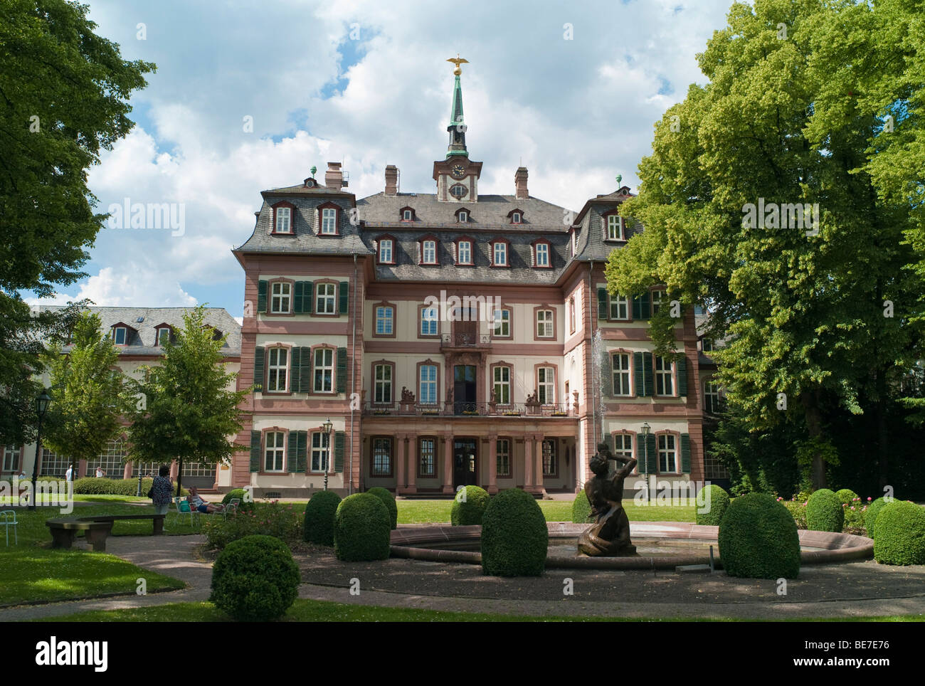 Bolongaropalast, palais baroque de Frankfurt-höchst, Hesse, Germany, Europe Banque D'Images