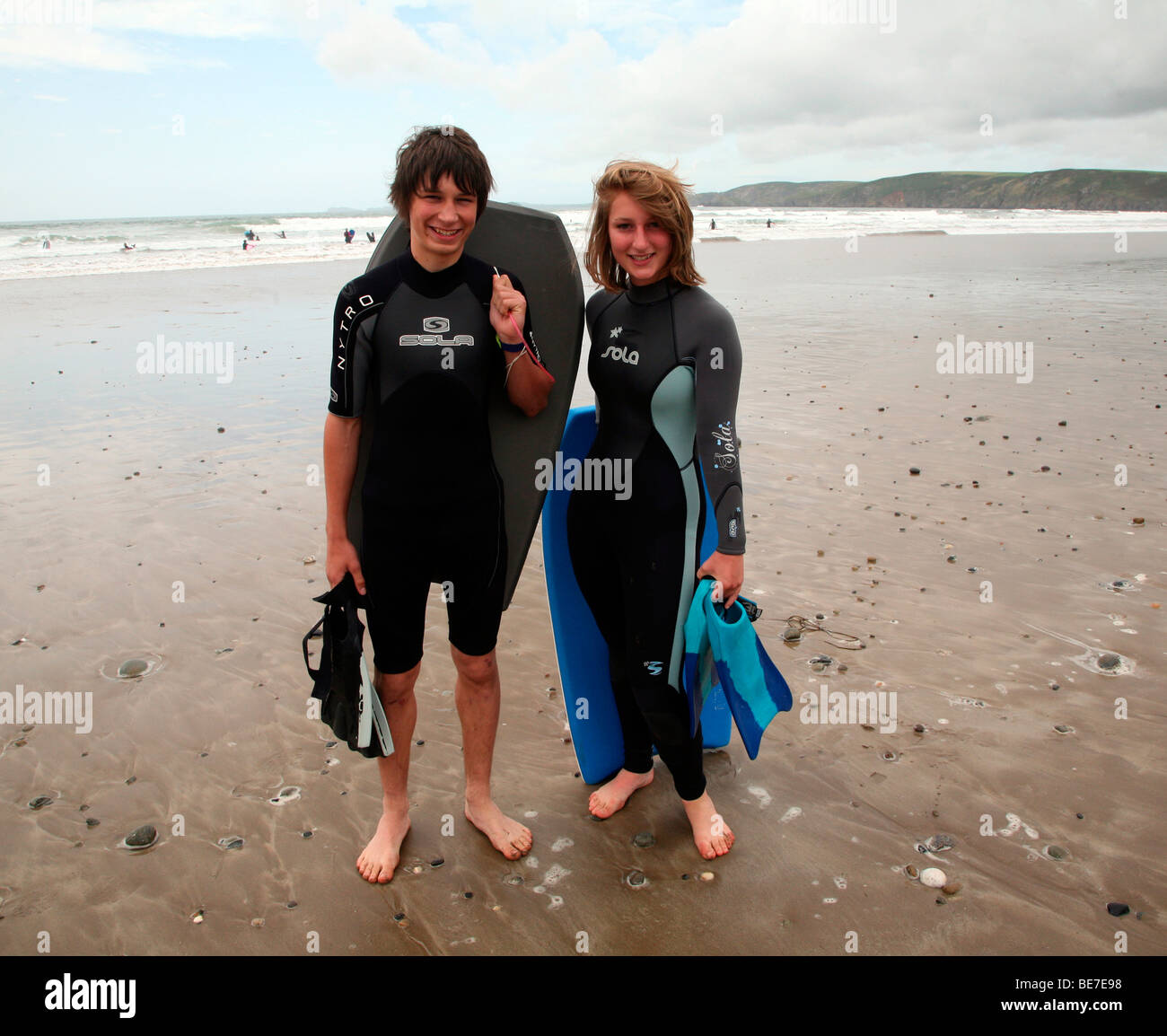 Twin Boy Girl Teen Banque D Image Et Photos Alamy
