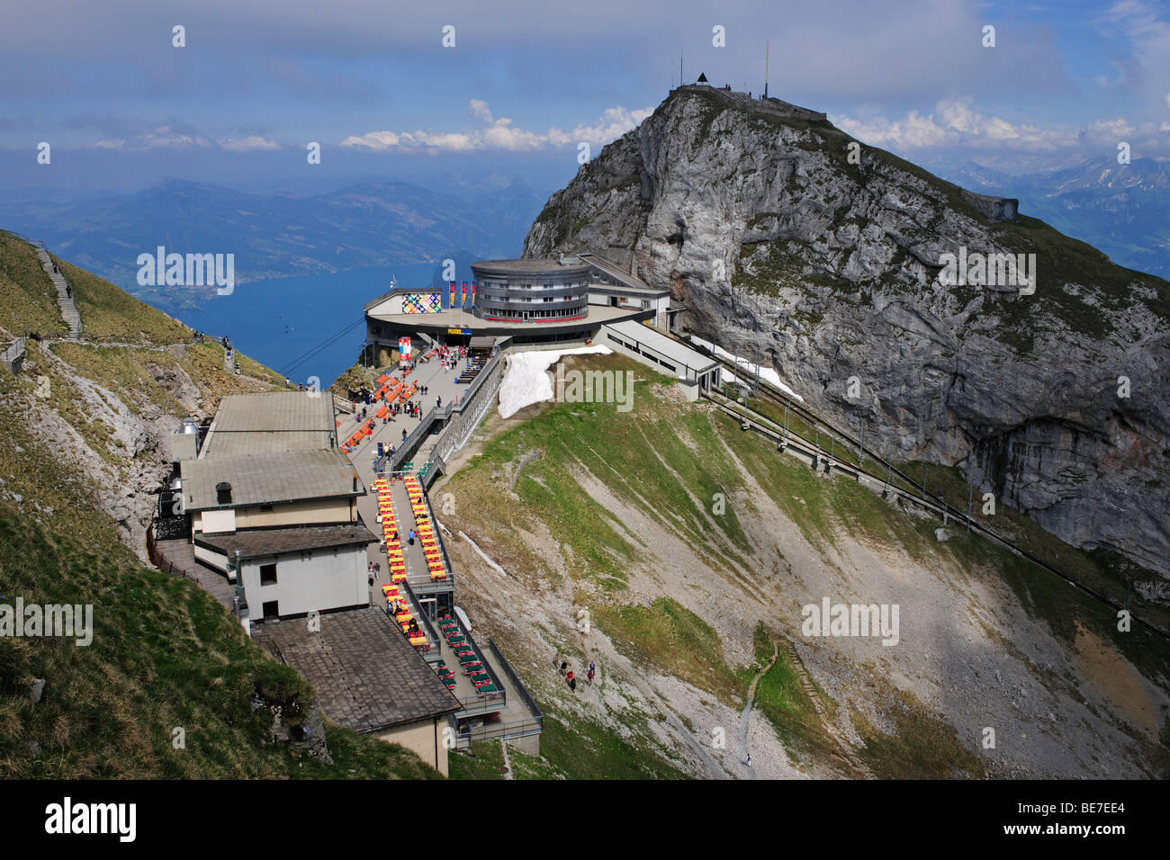 Hôtel Pilatus Kulm Bellevue et sur le Mont Pilatus, de la destination