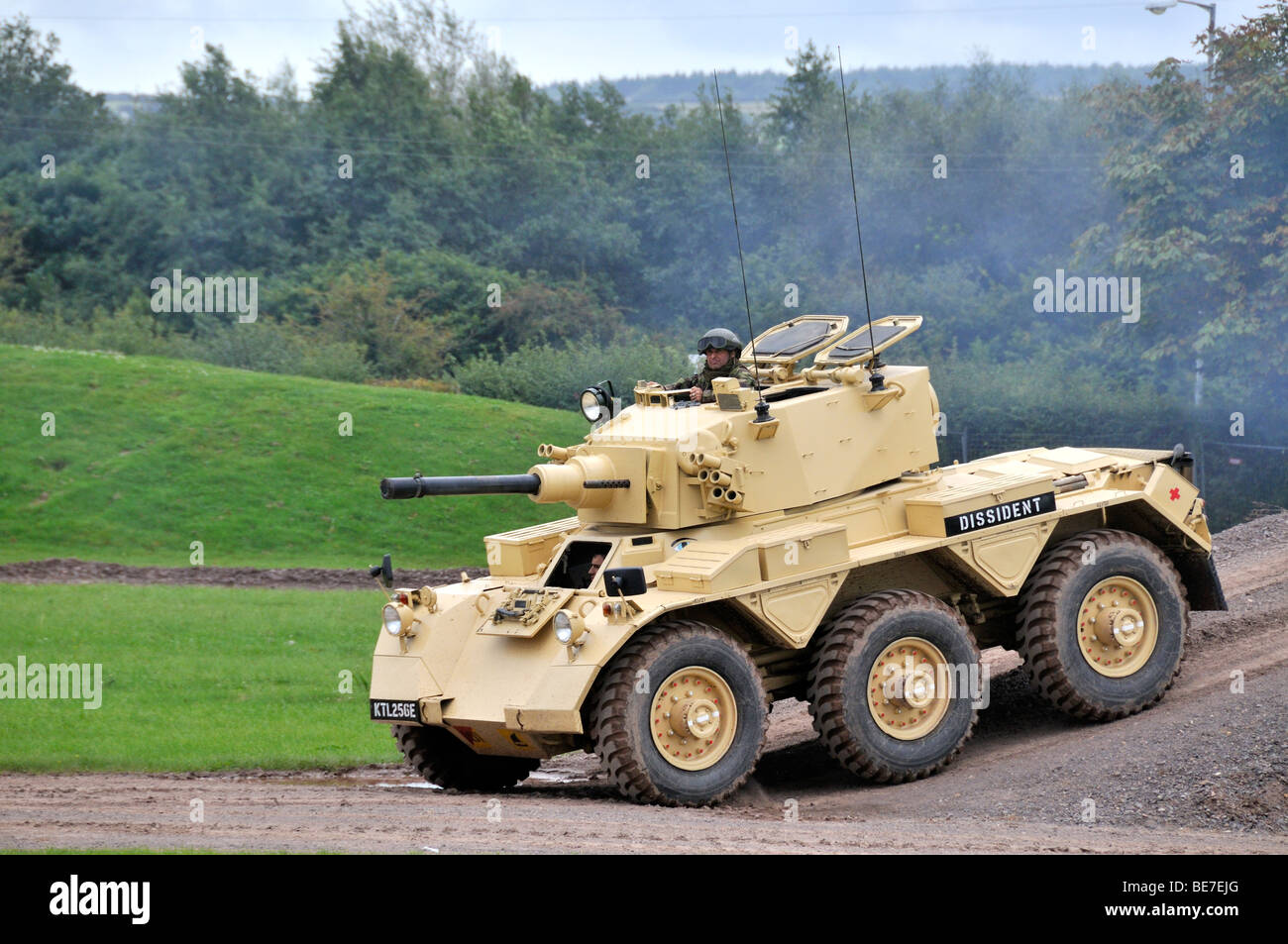 Saladin véhicule militaire britannique construit par Alvis Banque D'Images