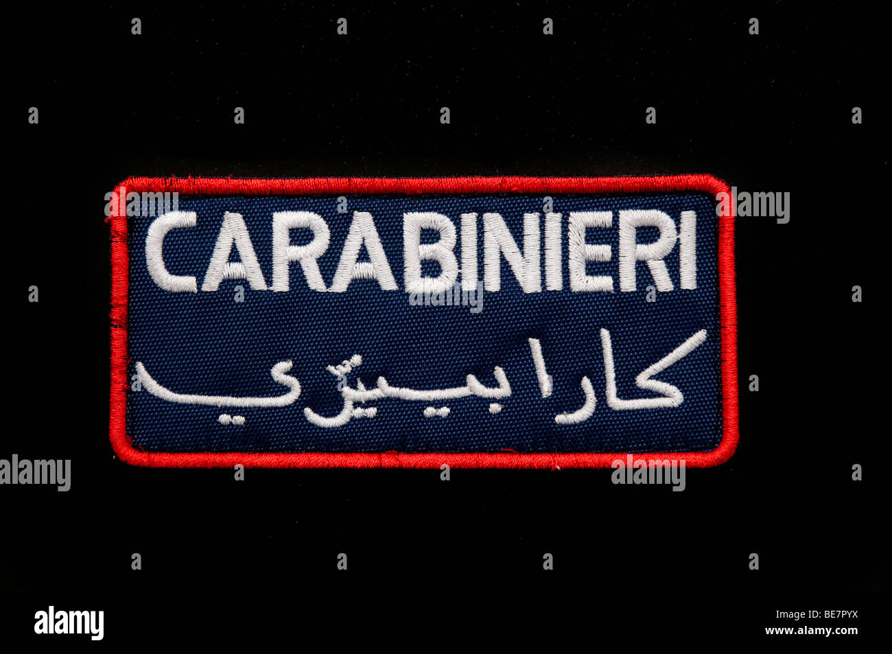 L'uniforme des Carabinieri signe de campagne en Irak 2003-2007 Banque D'Images