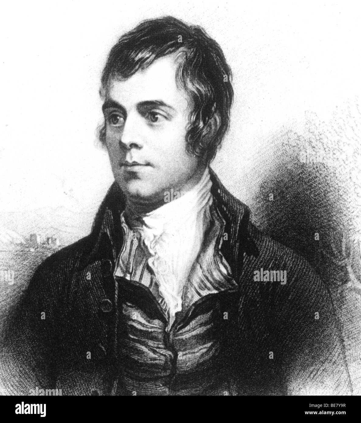 ROBERT BURNS, poète écossais et auteur-compositeur (1759-96) Banque D'Images