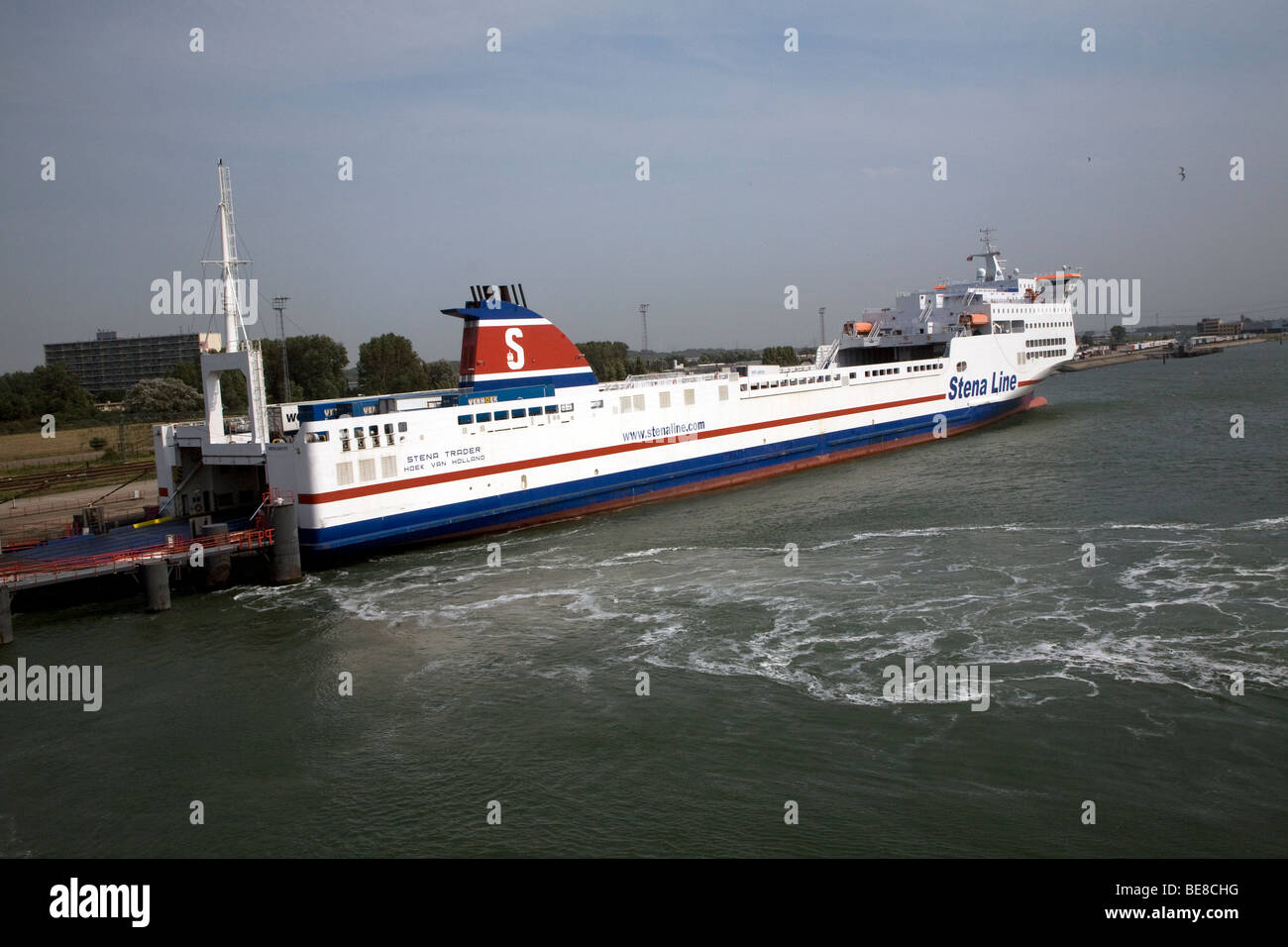 L'opérateur de ferry Stena fret, Stena Line, crochet de Hollande, hollande Banque D'Images