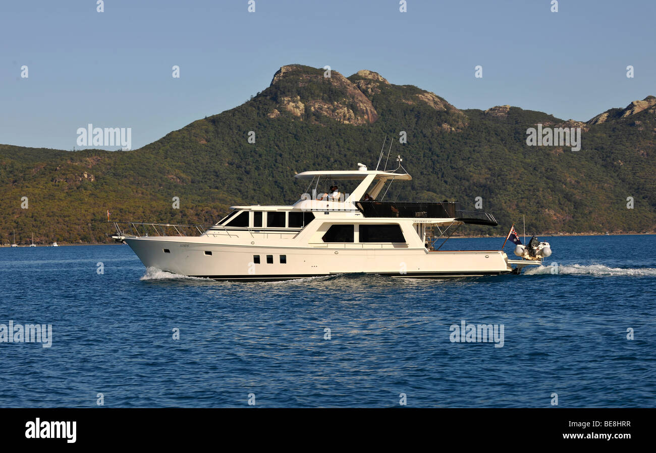 Location de décroché Island, Whitsunday Islands National Park, Queensland, Australie Banque D'Images