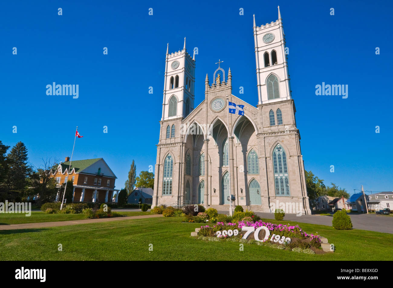 Cathédrale de Sainte Anne de La Pérade Mauricie Canada Banque D'Images