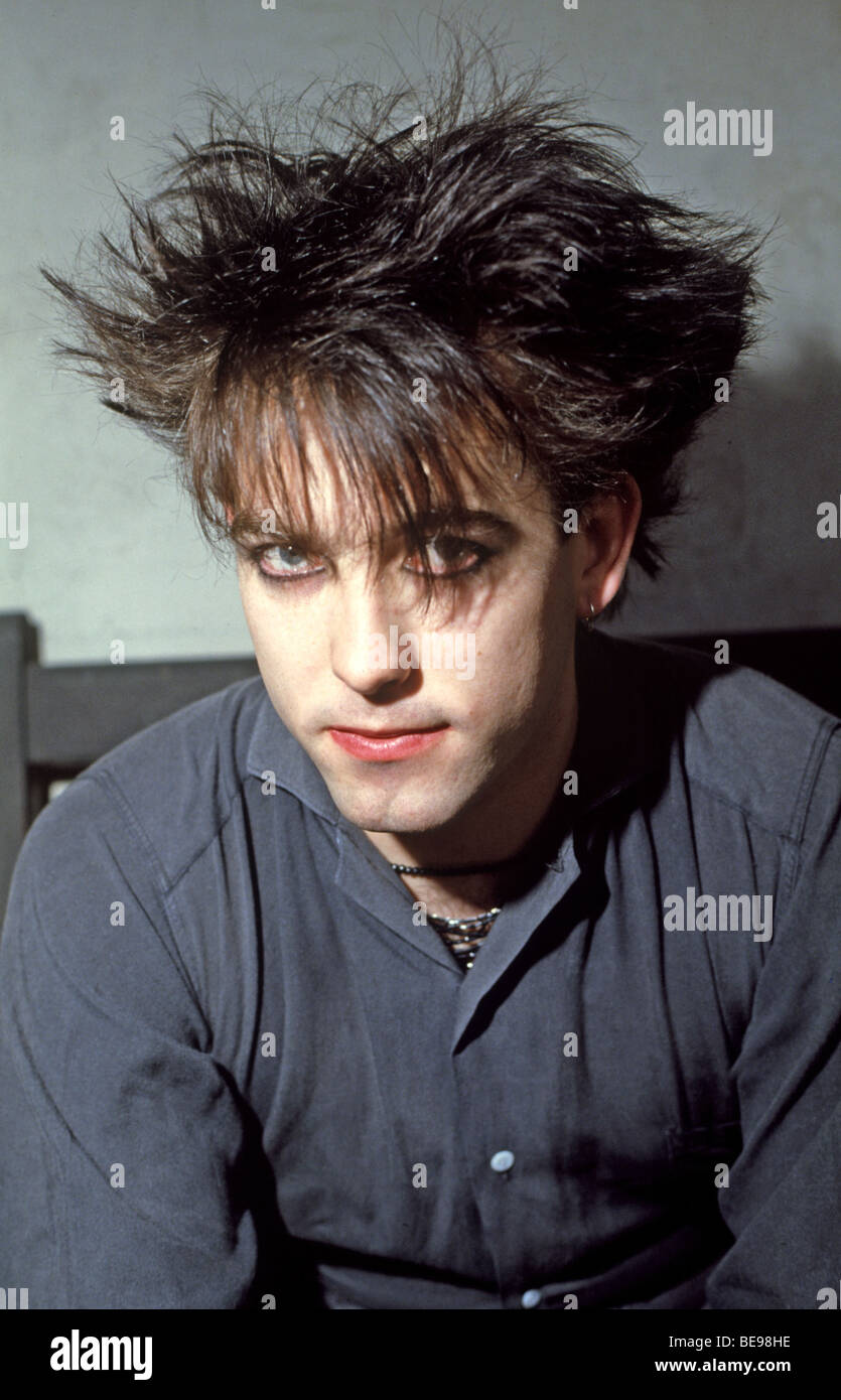La cure - groupe pop britannique avec Robert Smith Banque D'Images