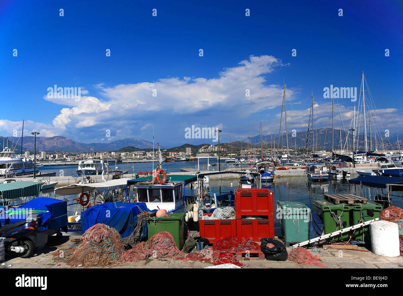 Corse : Ajaccio Banque D'Images