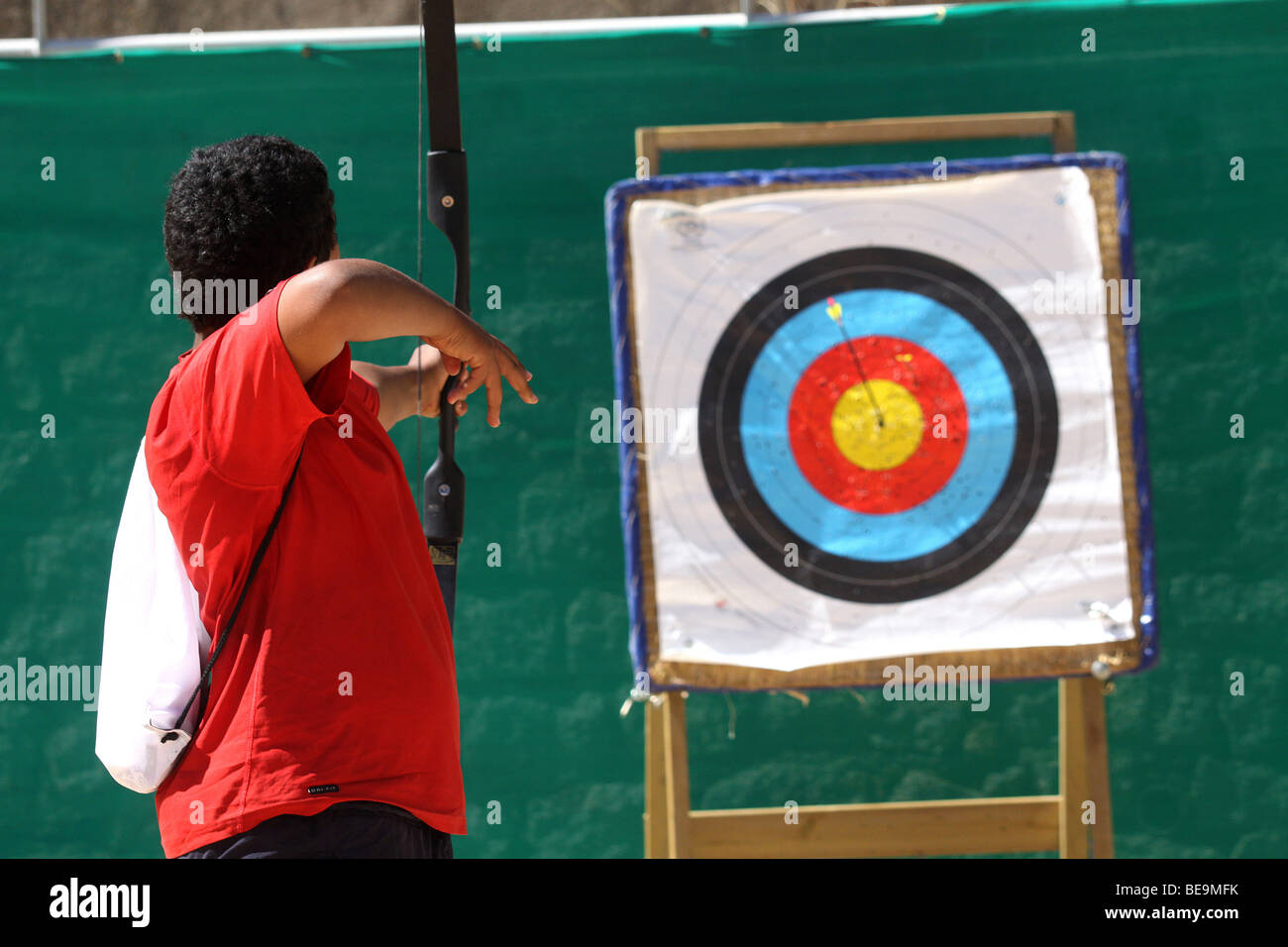 Ajaccio (2A) : 'Raid Urbain Santé' Banque D'Images