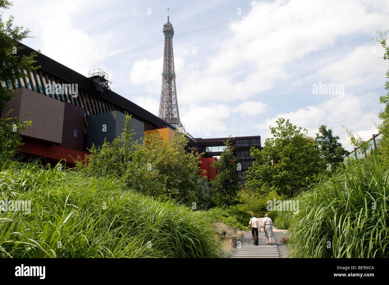 Paris (75) : musée du Quai Branly", Musée du Quai Branly Banque D'Images