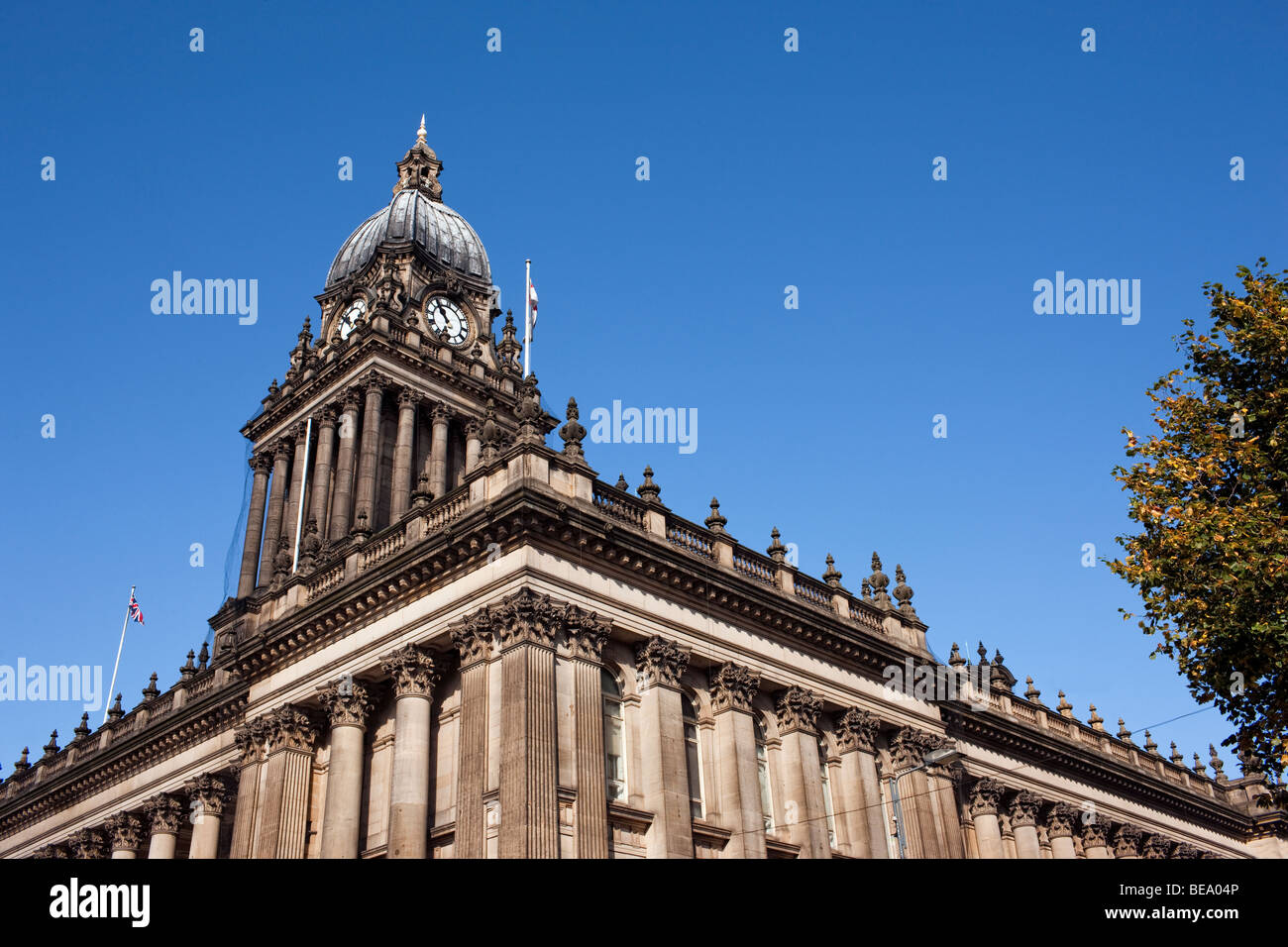 Hôtel de ville de Leeds, Leeds, West Yorkshire UK Banque D'Images