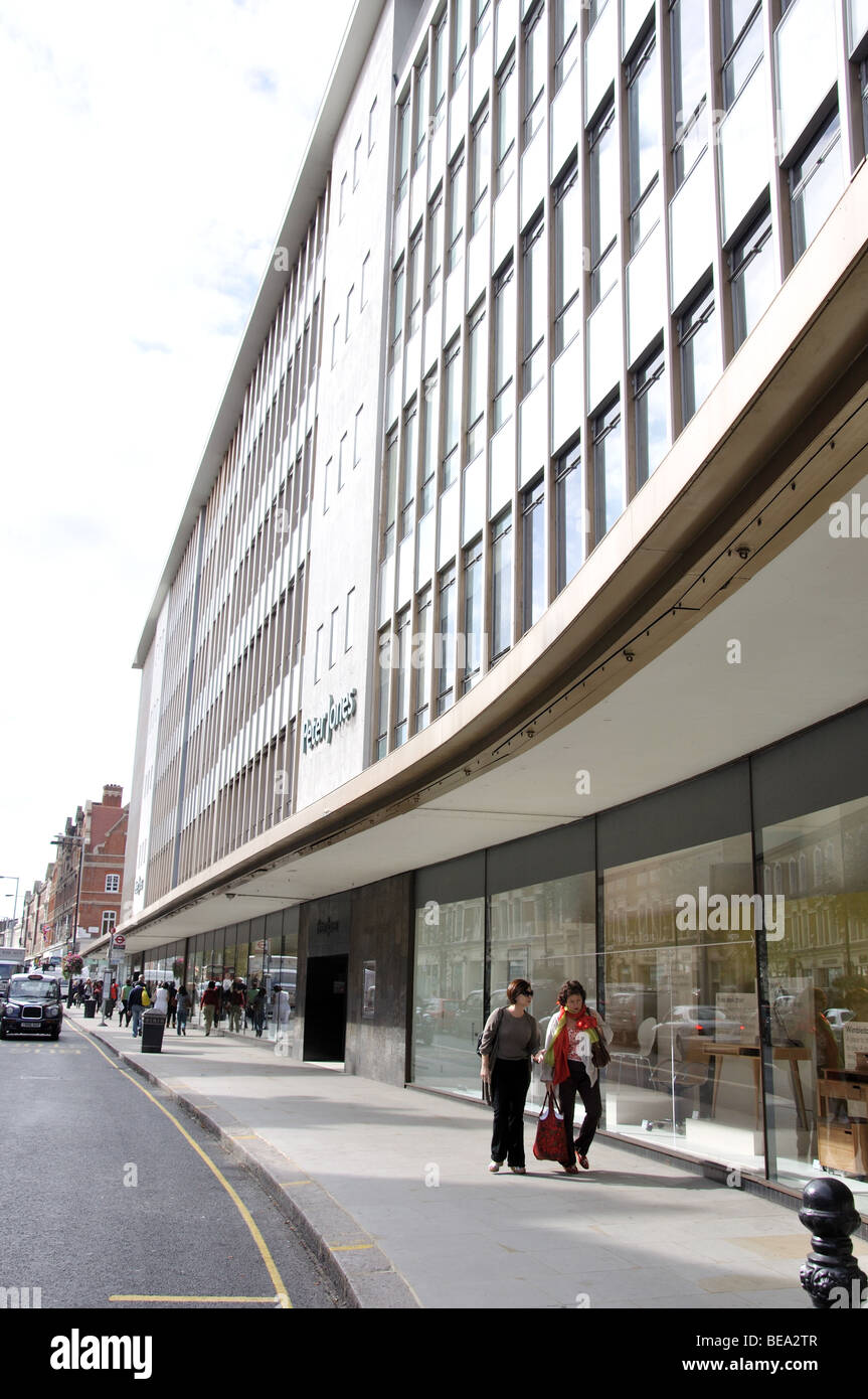 Peter Jones & Partners department store, Sloane Square, Chelsea, le quartier royal de Kensington et Chelsea, Greater London, Angleterre, Royaume-Uni Banque D'Images