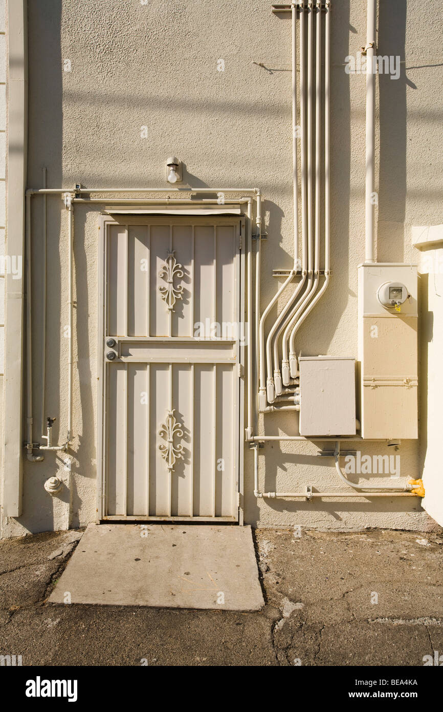 Porte Blanche, Melrose Avenue, West Hollywood, Los Angeles County, Californie, États-Unis d'Amérique Banque D'Images