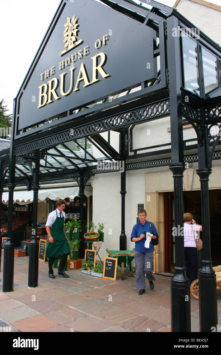 La House of Bruar outlet center près de Blair Atholl, à Perth et Kinross, Scotland Banque D'Images