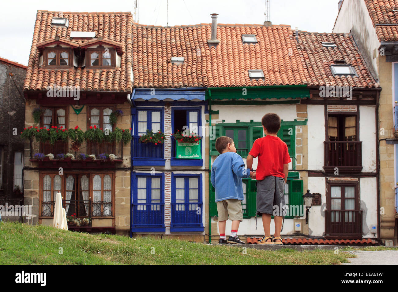 Espagne : Hondarribia (Fuenterrabía) Banque D'Images