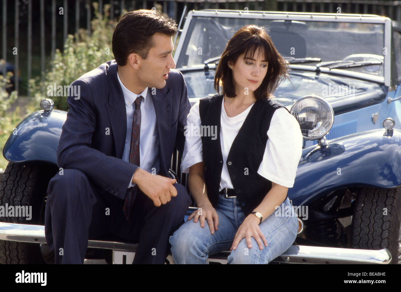 Nous - Guérison des mini-série TV avec Clive Owen et Susannah Harker Banque D'Images