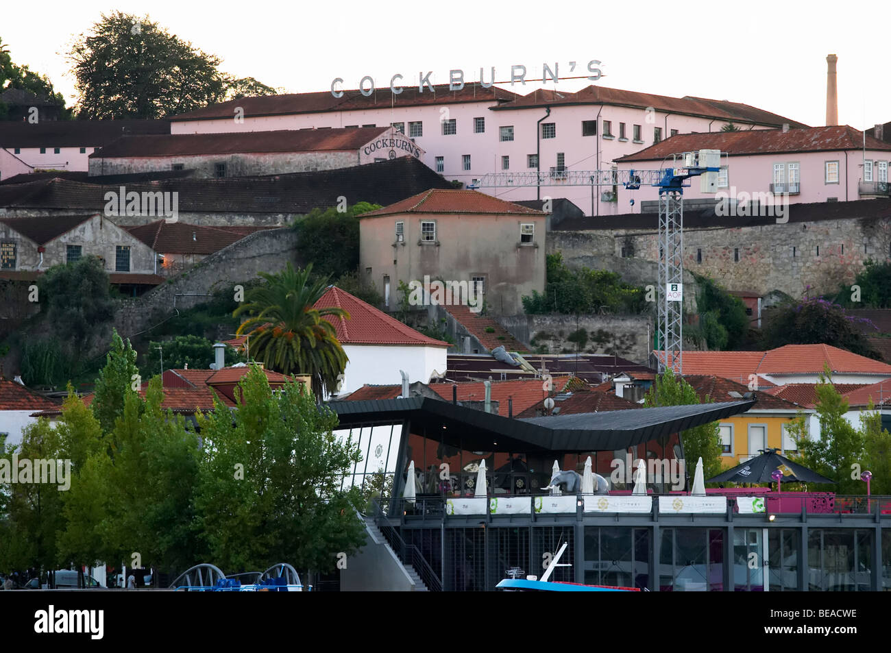 Cockburn's lodge Port Vila Nova de Gaia Porto Portugal Banque D'Images