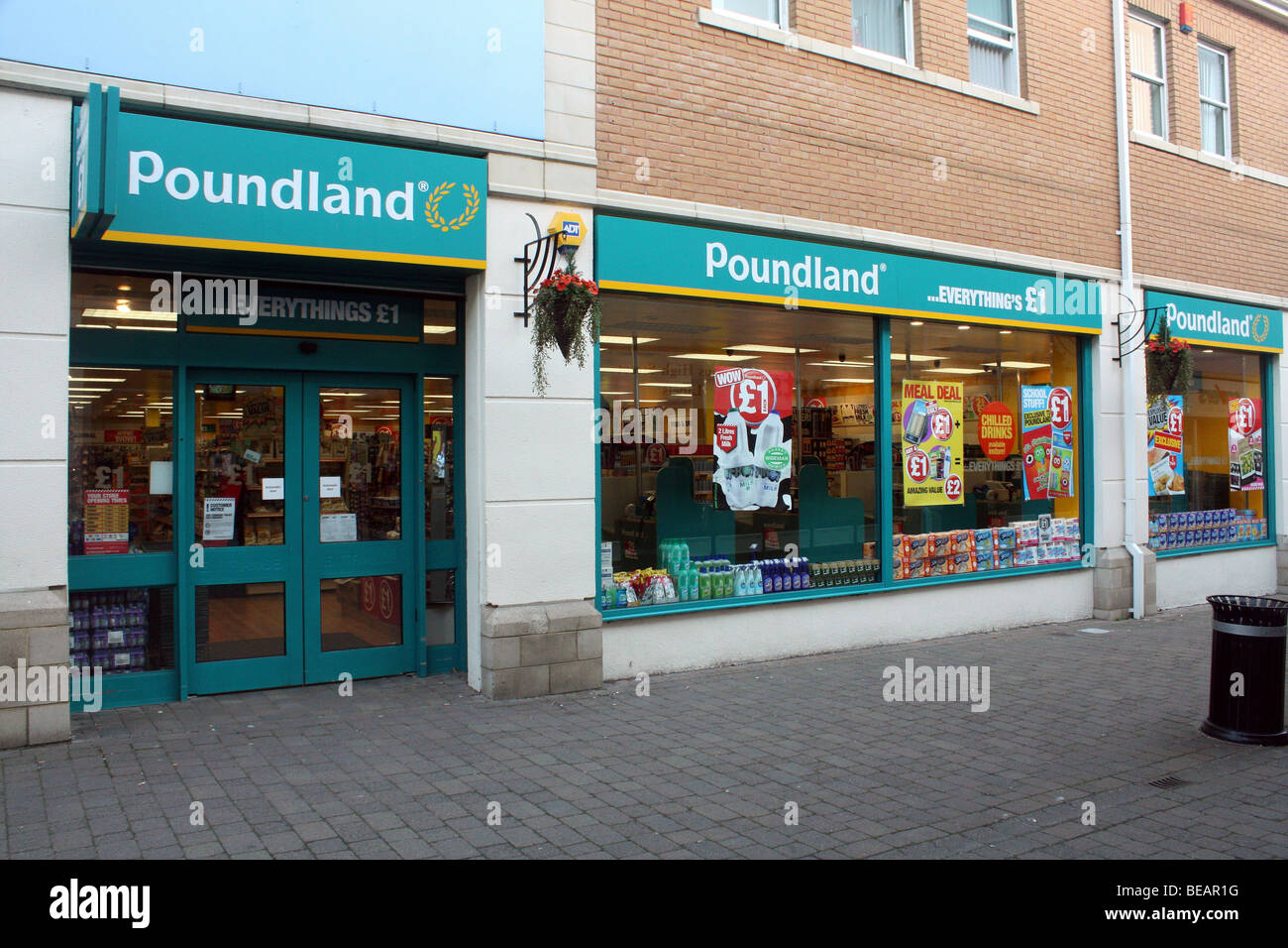 Poundland Banque D'Images