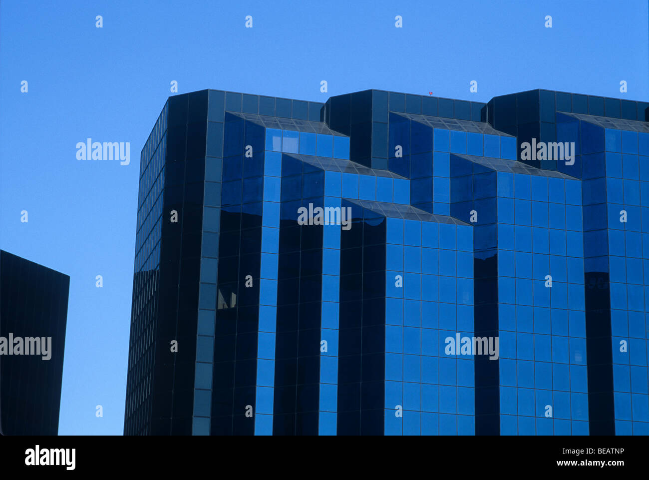 L'architecture commerciale à Orange County, CA Banque D'Images