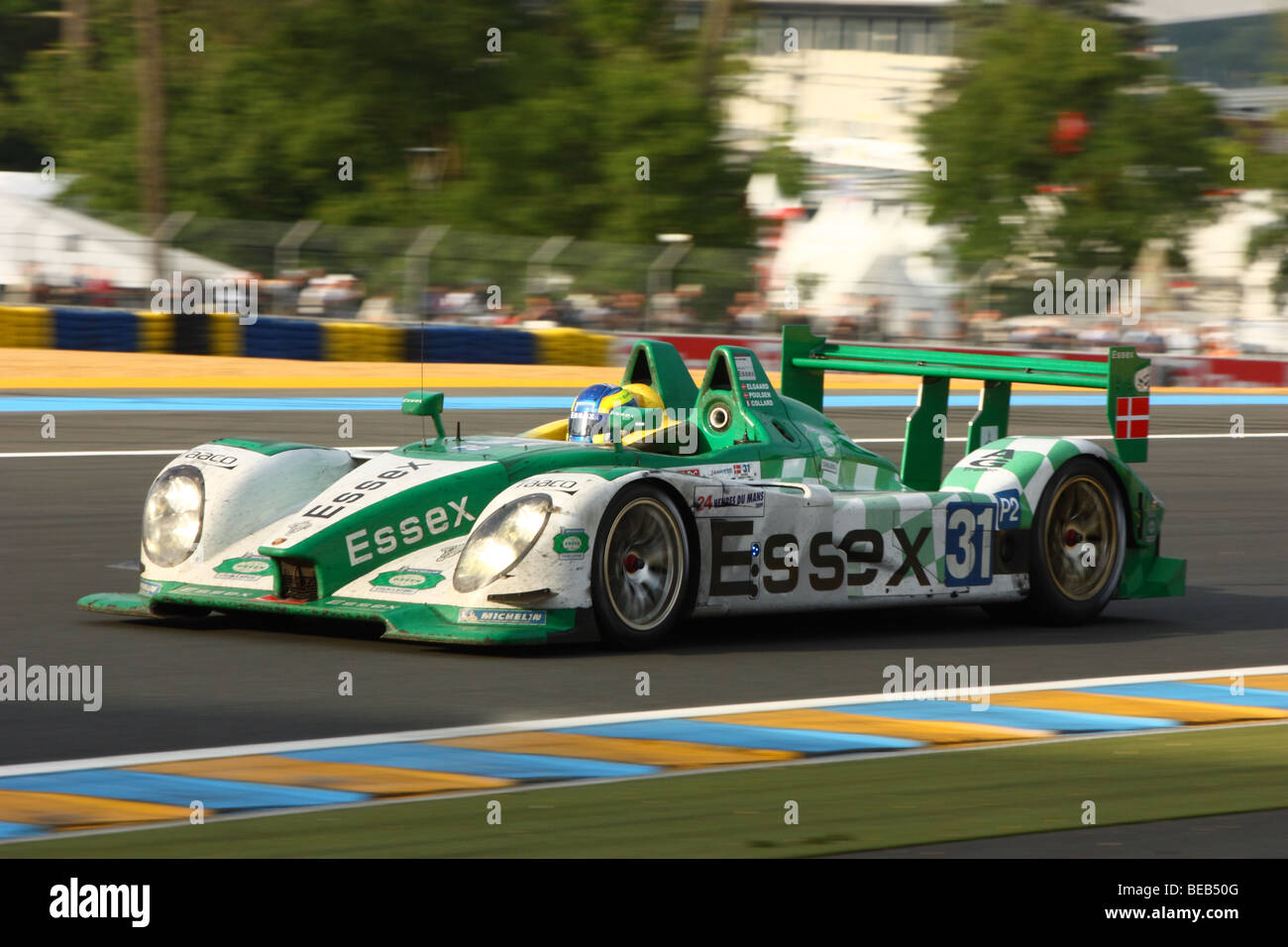 24 Heures du Mans 2009 - Porsche RS Spyder N°31 Banque D'Images