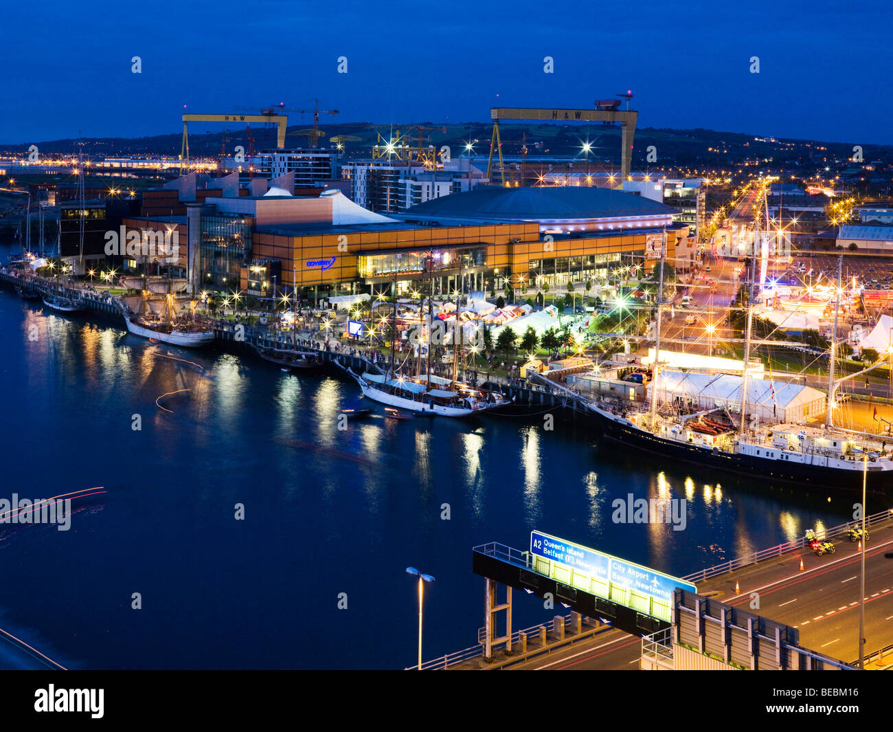 Tall Ships 2009 Belfast Banque D'Images