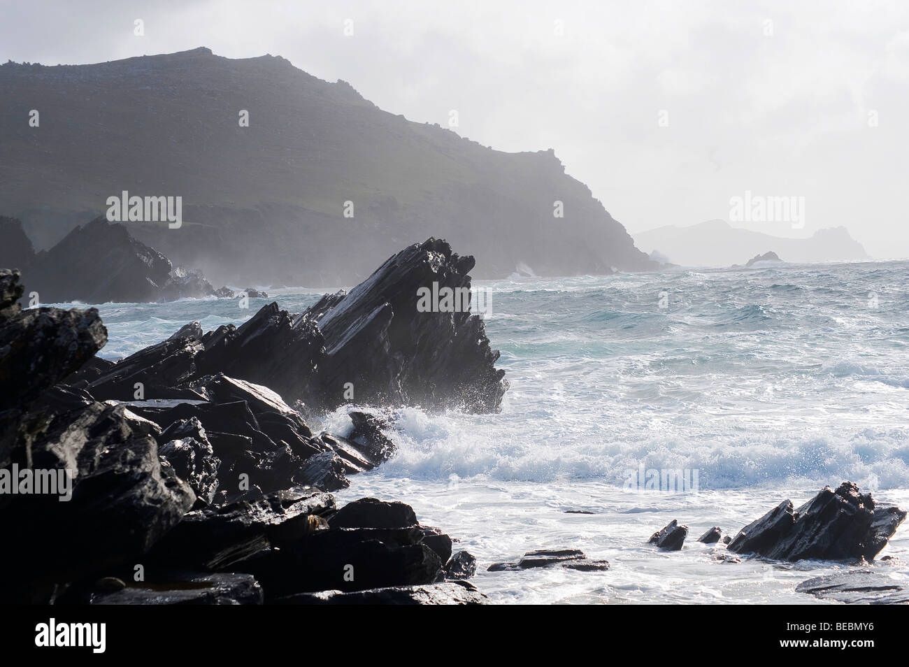 Clogher Head, Dingle, comté de Kerry, irlande Banque D'Images