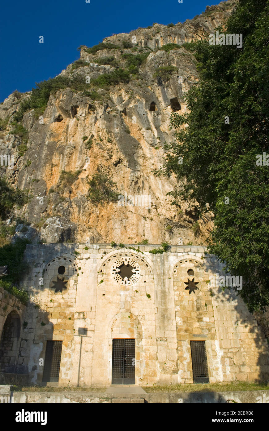 La grotte de l'église St Peter, Antioche Banque D'Images