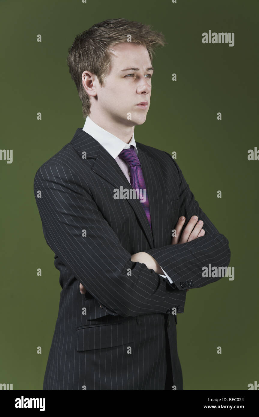 Close-up, les bras croisés Banque D'Images