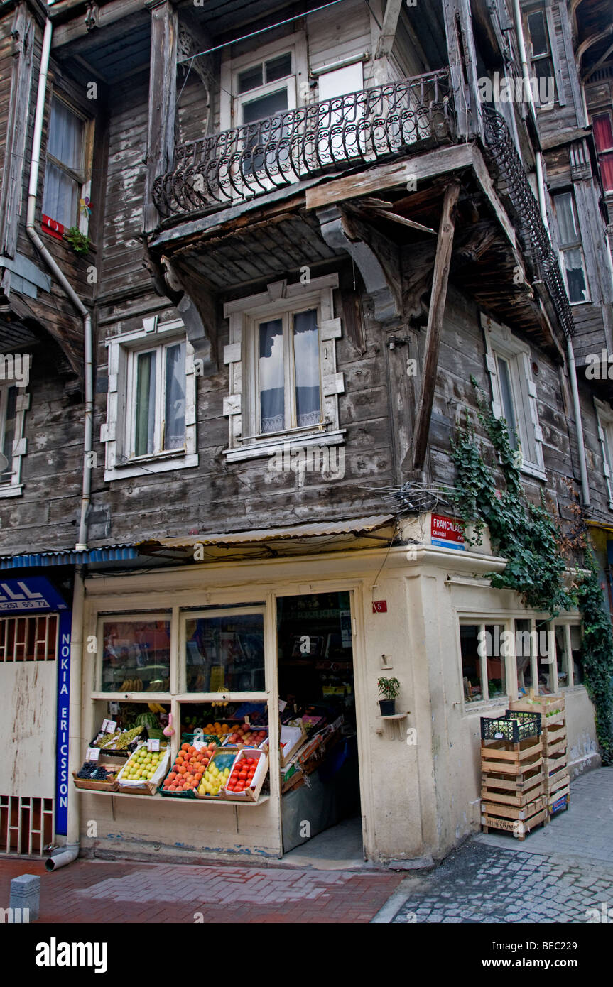 Eyup Istanbul Turquie Shop store Market jardiniers Banque D'Images