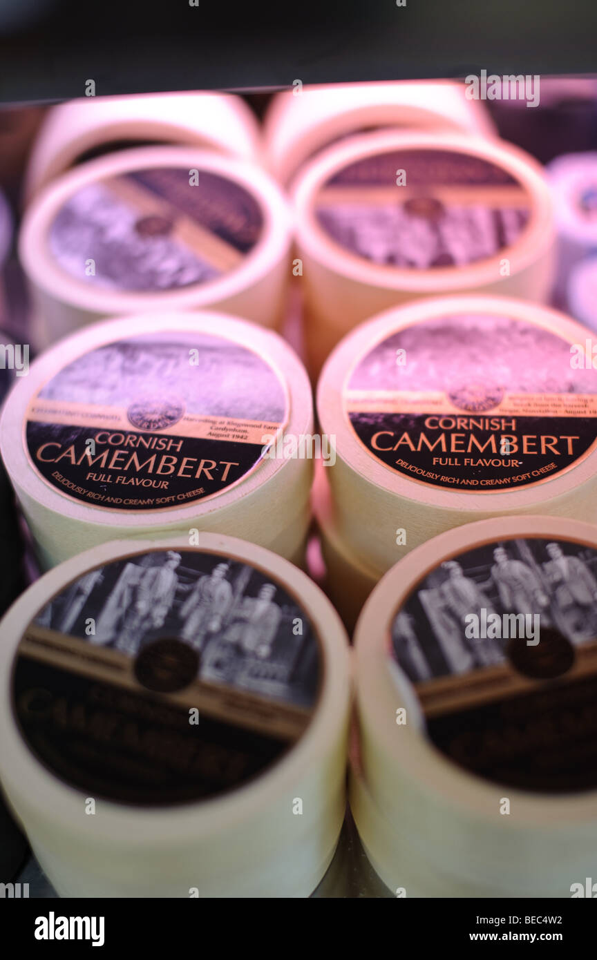 Camembert de Cornouailles Banque D'Images