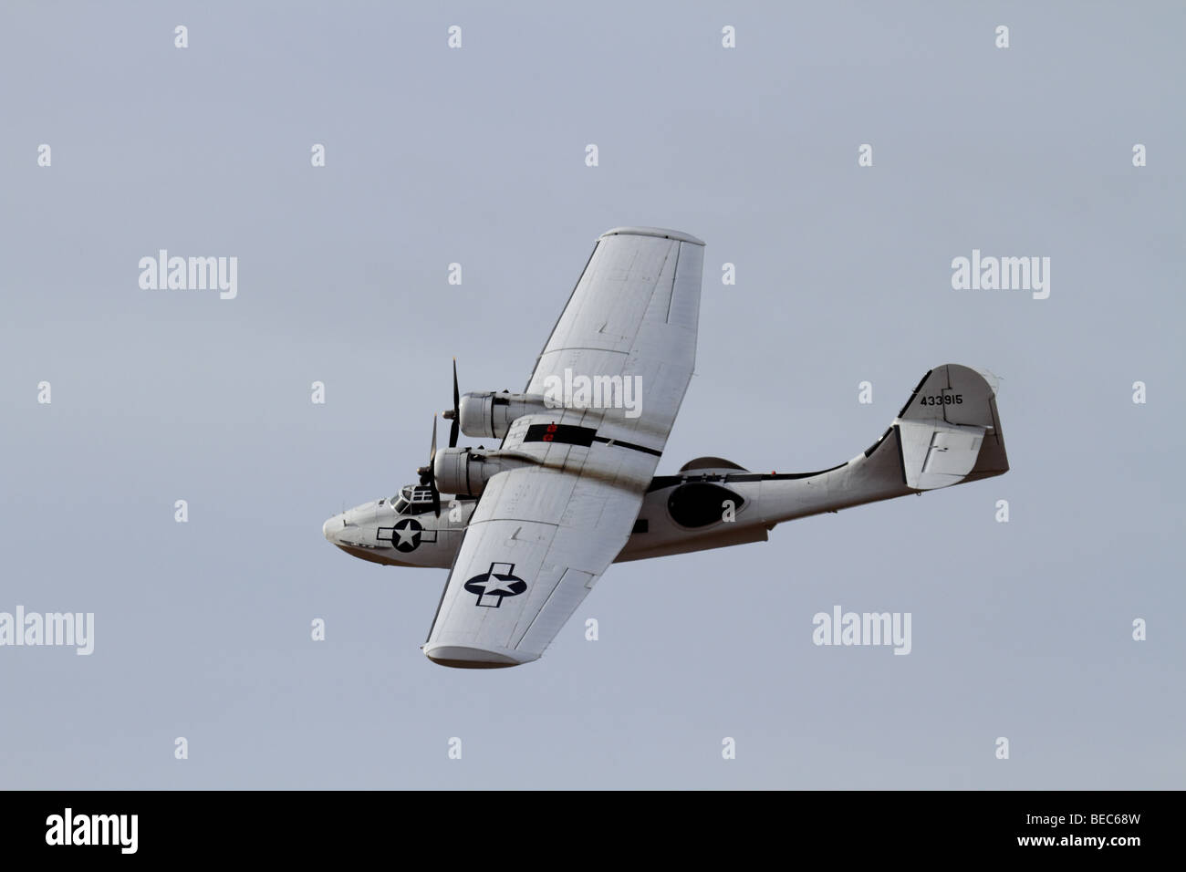 Hydravion Catalina affiche de Southport Airshow 2009 Banque D'Images