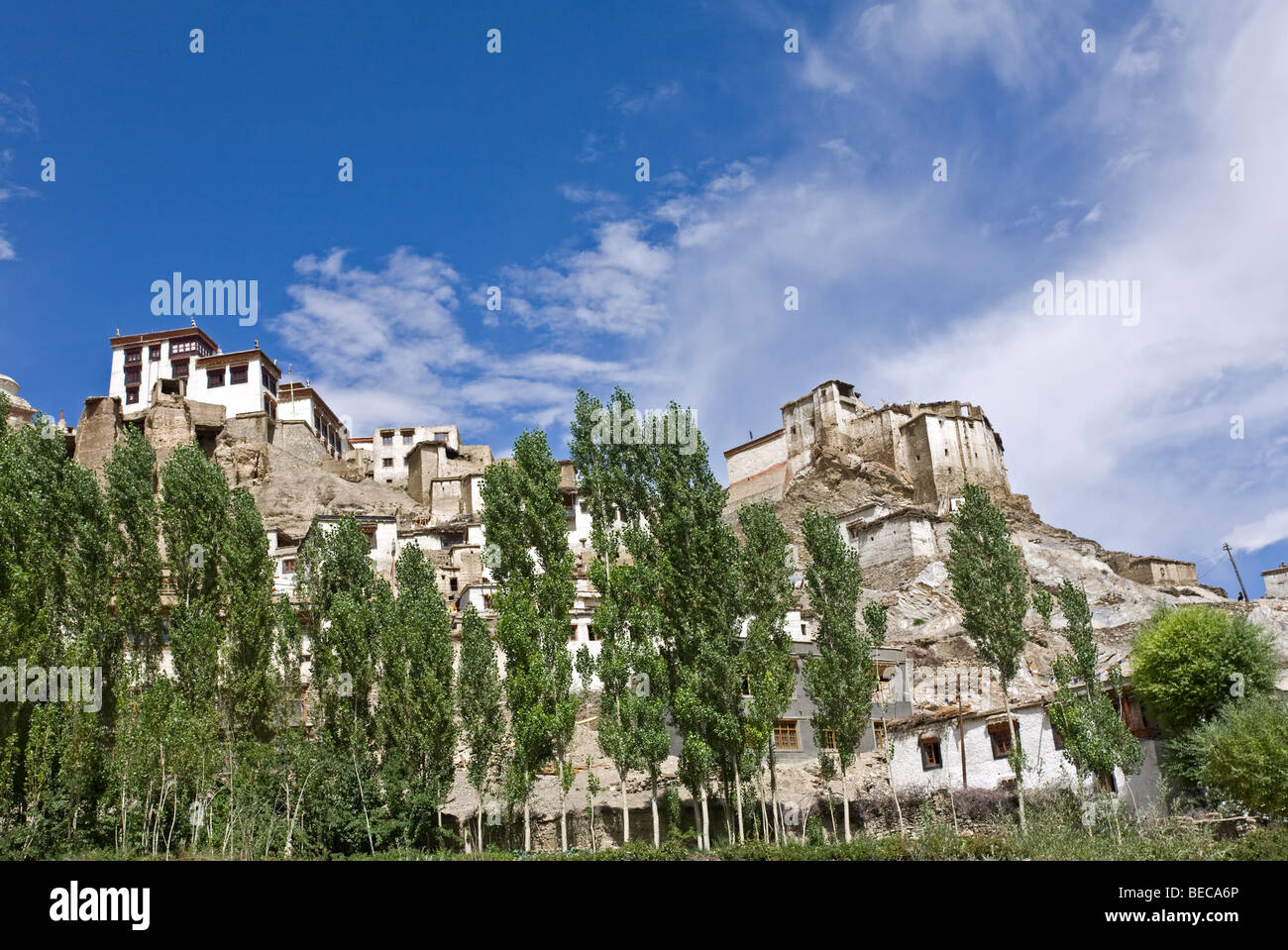 Lamayuru Gompa. Ladakh. L'Inde Banque D'Images