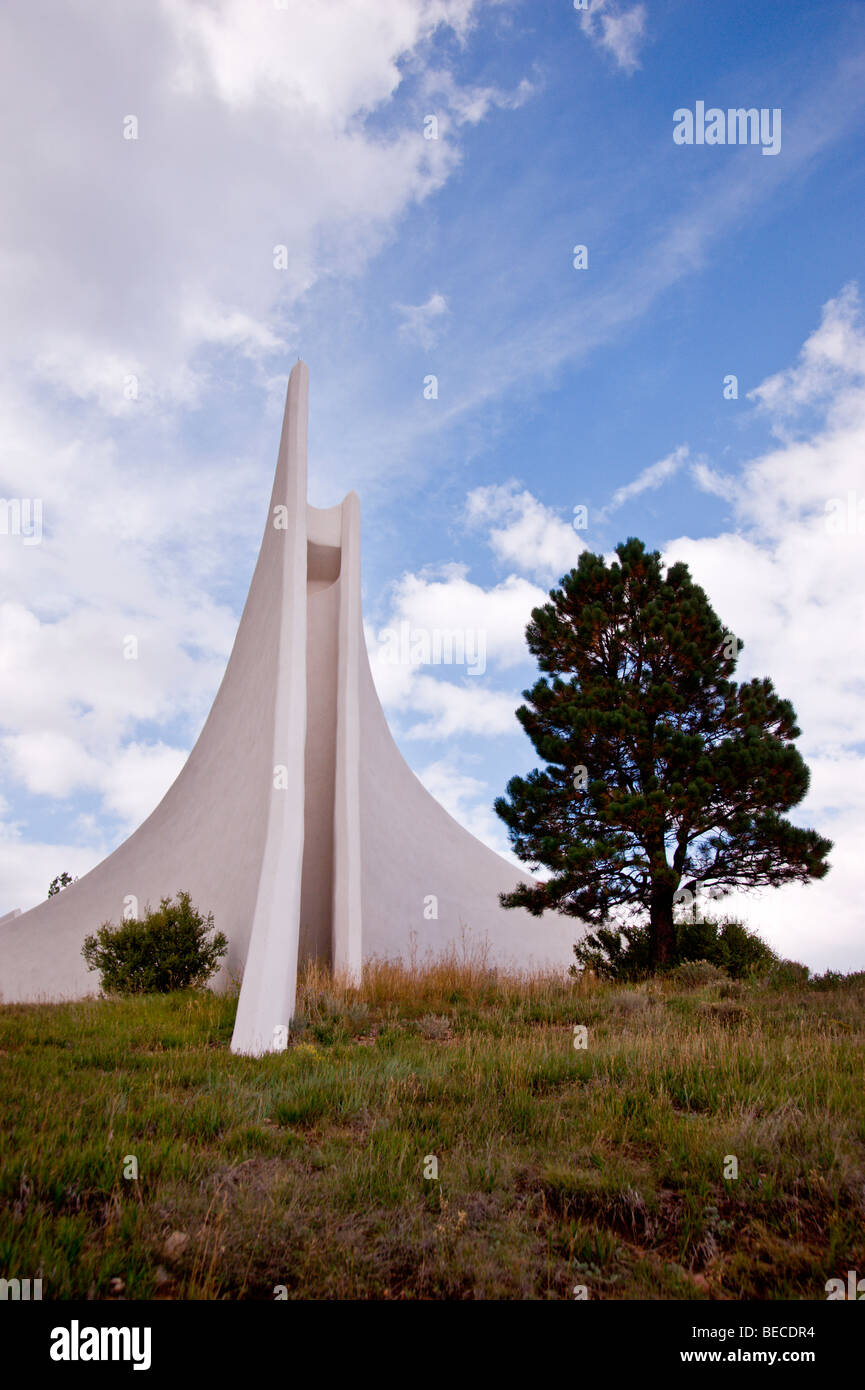 Vietnam Veterans Memorial State Park - premier et seul état parc dédié exclusivement aux anciens combattants du Vietnam, dans la région de Angel Fire, NM. Banque D'Images