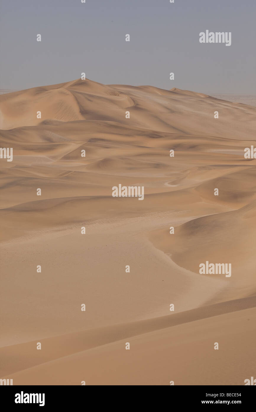 Dunes près de Swakopmund, Désert du Namib, Namibie, Afrique Banque D'Images