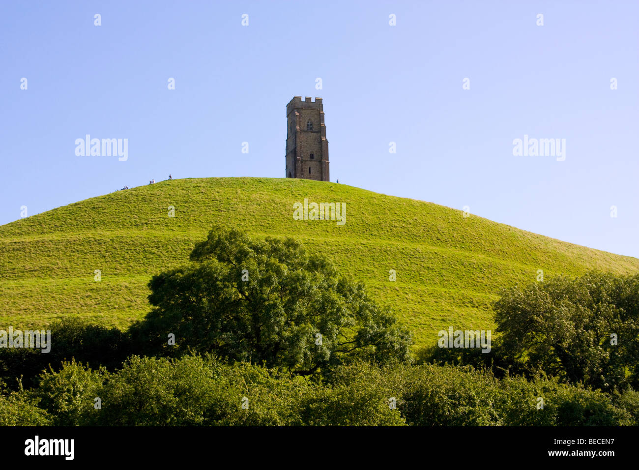 Tor de Glastonbury, Somerset England UK Banque D'Images