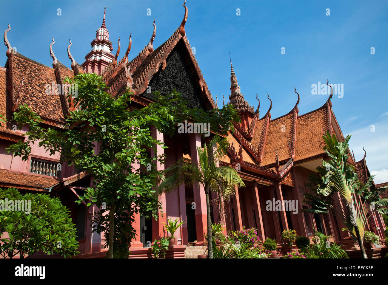 Musée National du Cambodge, Phnom Penh Banque D'Images