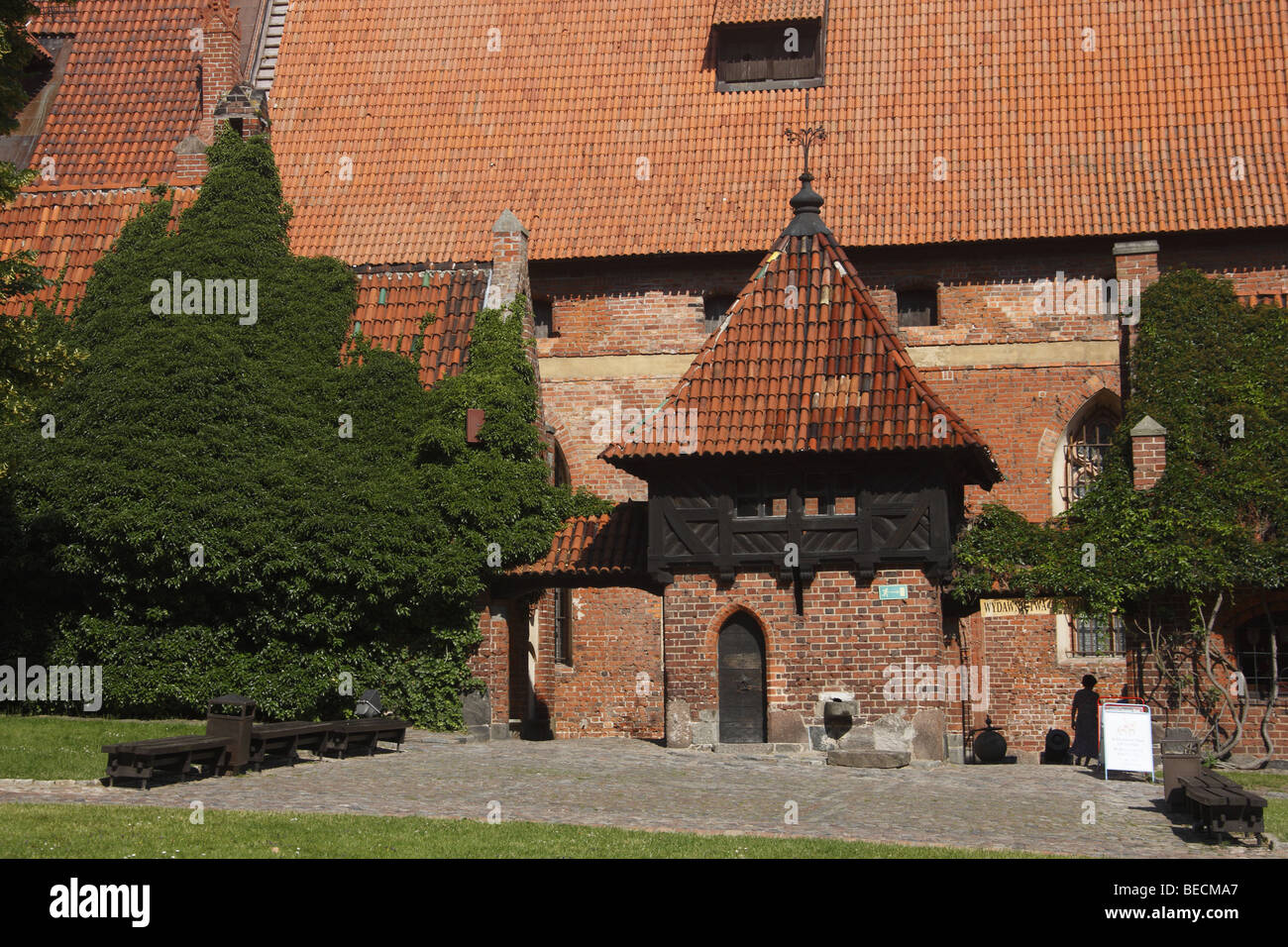 Site du patrimoine mondial, Malbork, Pologne, Europe Banque D'Images