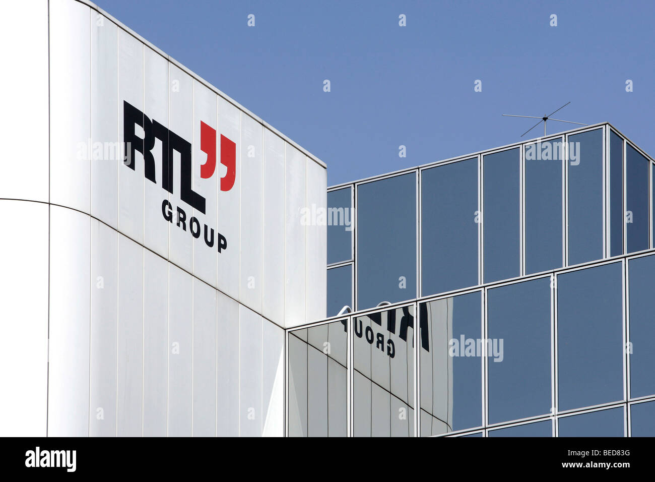 Siège et centre de la radiodiffusion Le Groupe RTL, Radio Télévision  Luxembourg, à Luxembourg, Europe Photo Stock - Alamy