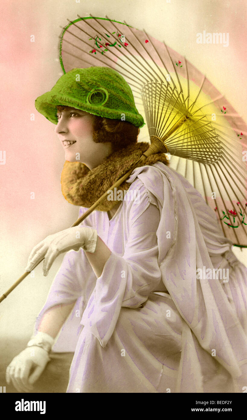 Photographie historique, mode, autour de 1920 Banque D'Images
