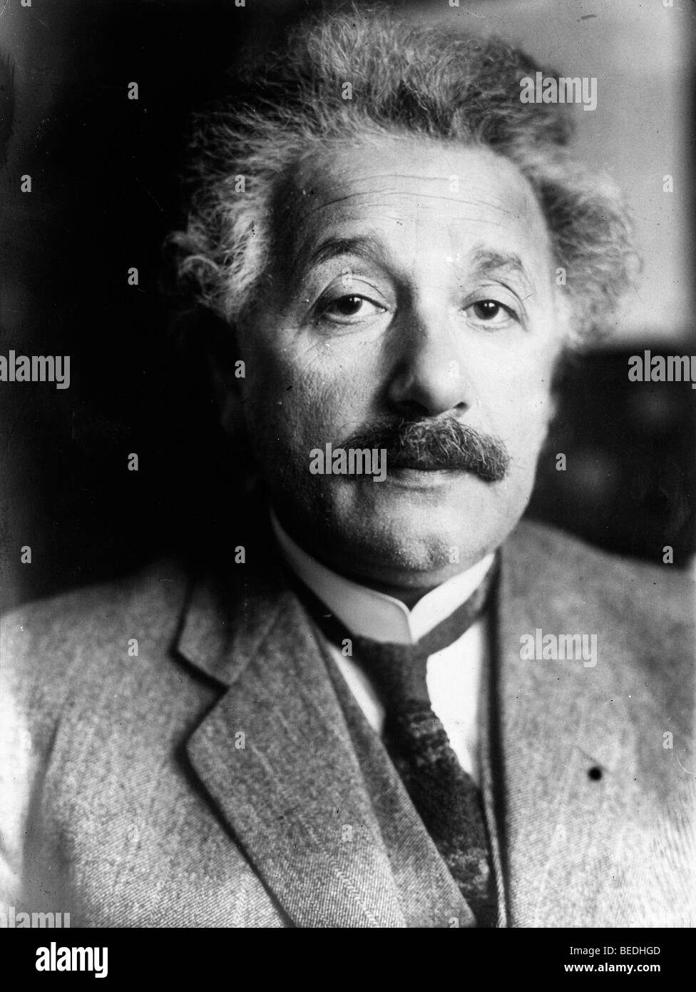 Portraif du professeur Albert Einstein Banque D'Images