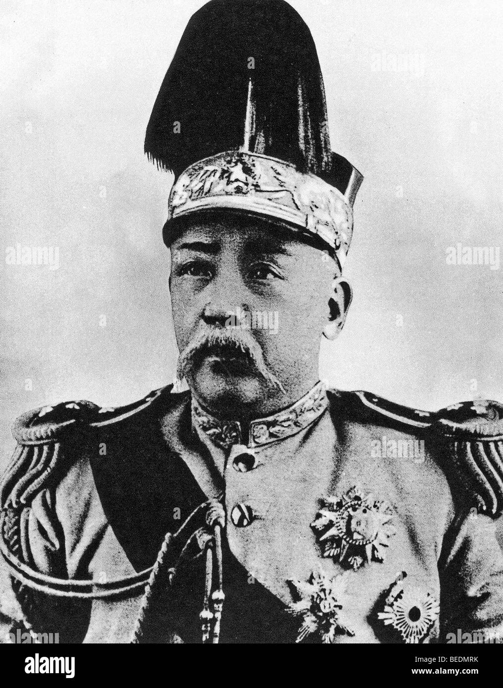 YUAN SHIH-kai (1859-1916) a été le deuxième Président de la Chine Banque D'Images