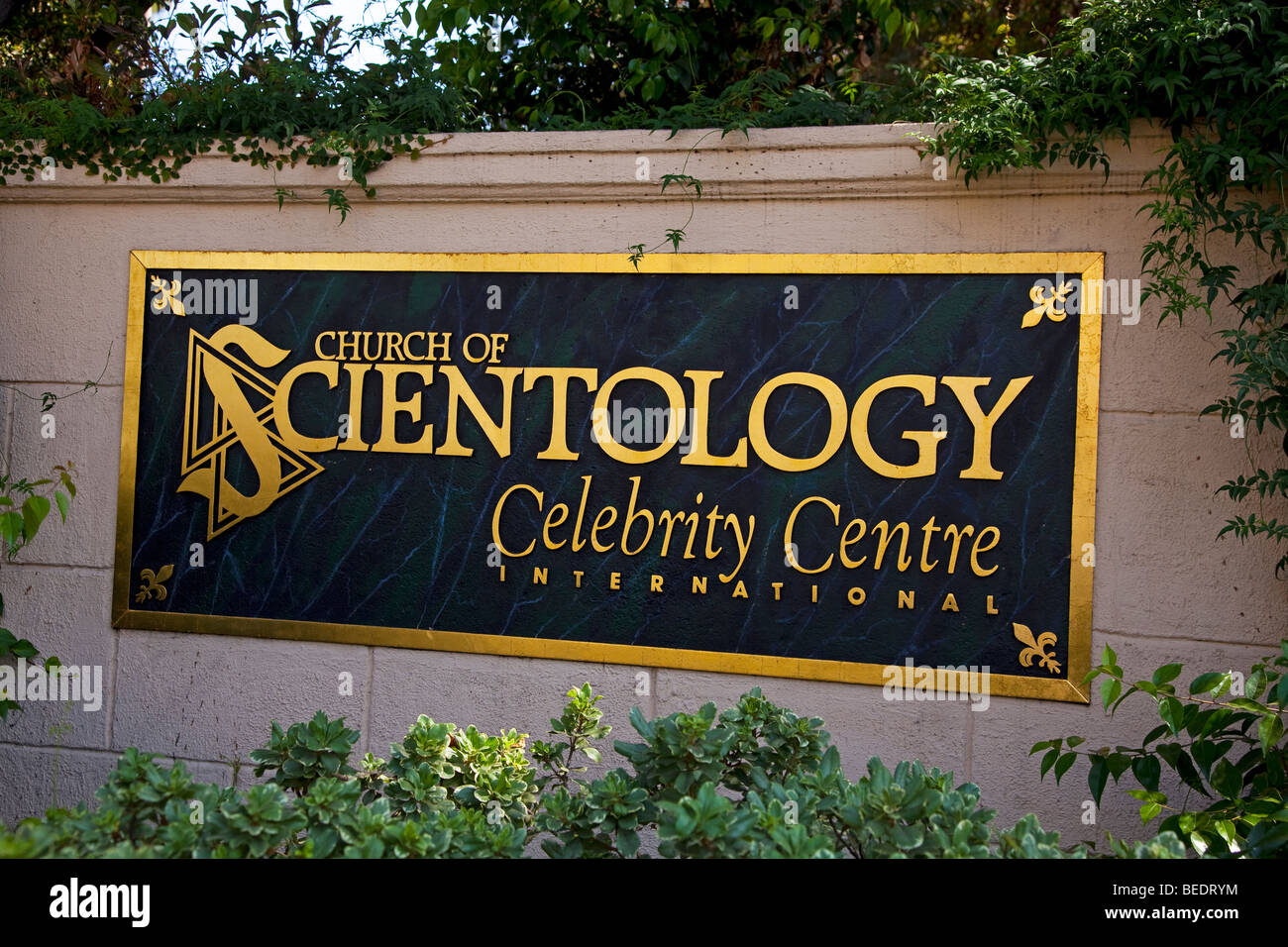 L'église de scientologie celebrity la los angeles Banque D'Images