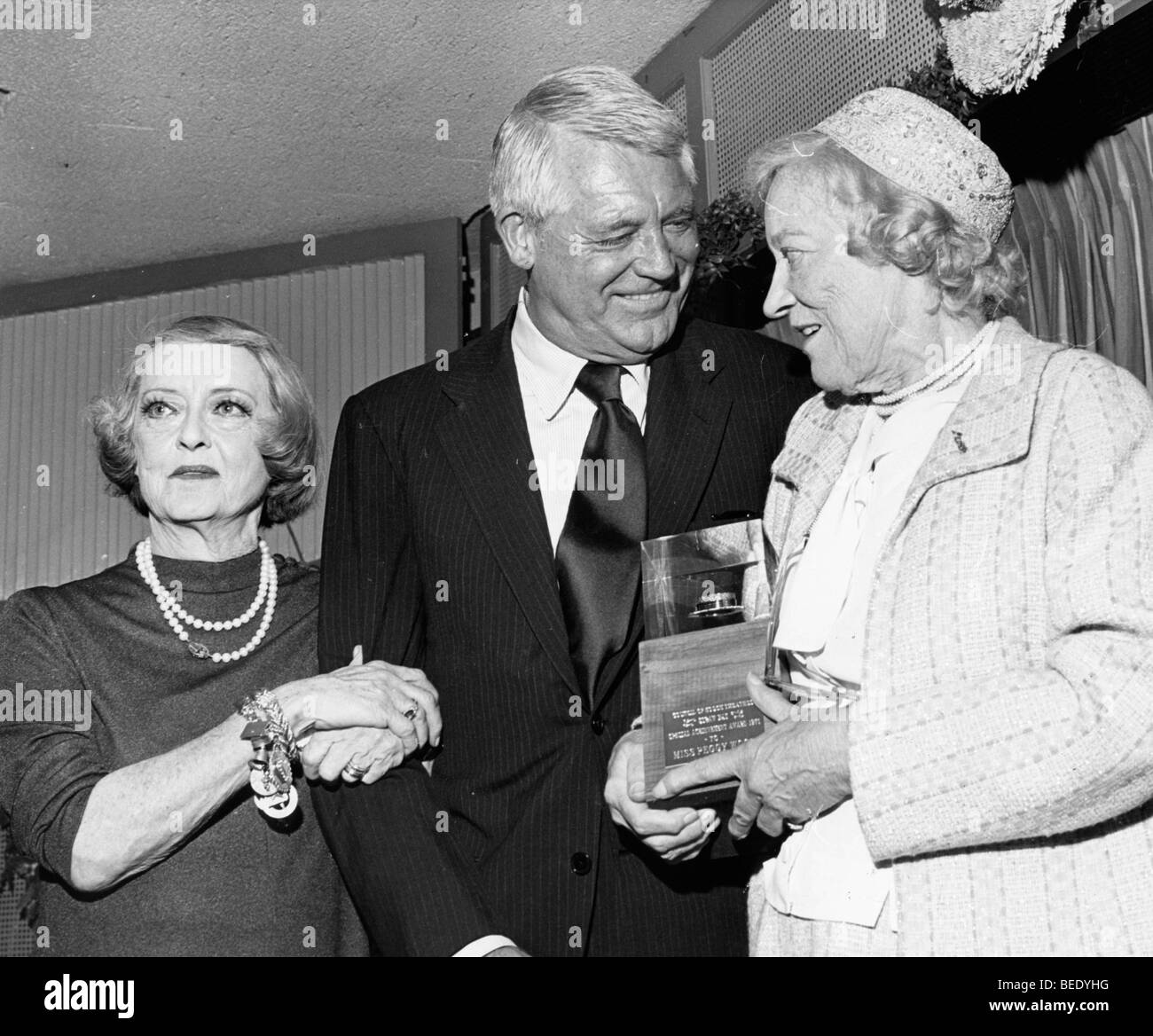 Acteur Cary Grant reçu le prix Banque D'Images